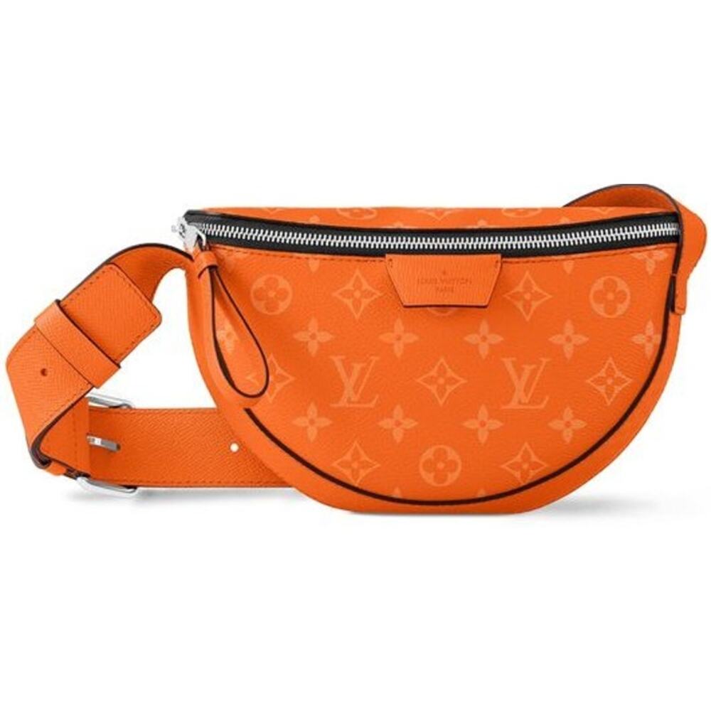 Louis Vuitton M31029 Moon Crossbody Monogram Tangerine Leather Handbag